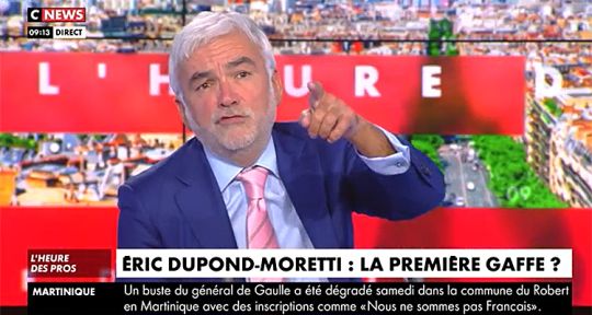 L’heure des pros : Pascal Praud face à un départ, Eric Dupont-Moretti dynamite CNews L’heure des pros : Pascal Praud face à un départ, Eric Dupont-Moretti dynamite CNews